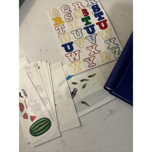 Creative Memories New  7 x 7 Sapphire‎ Blue Album With Many Accessories - Picture 6 of 10